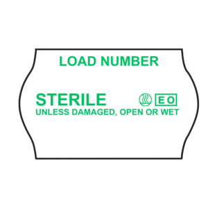 Handheld Label Gun Expiration Label, Green, Steam & Gas