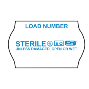 Handheld Label Gun Expiration Label, Blue