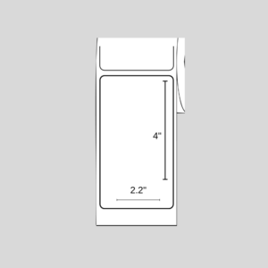 White, 2.0" x 4.0", Autoclavable