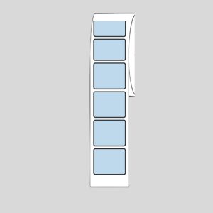 Blue, 1.2" x 1.1", Autoclavable