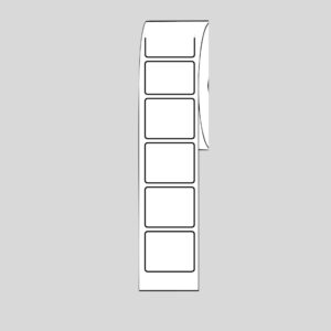 White, 1.2" x 1.1", All Purpose