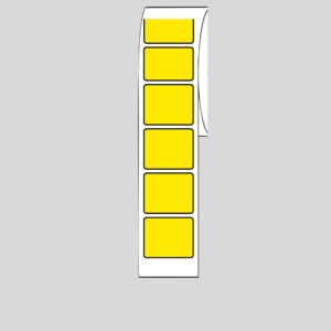 Yellow, 1.2" x 1.1", All Purpose