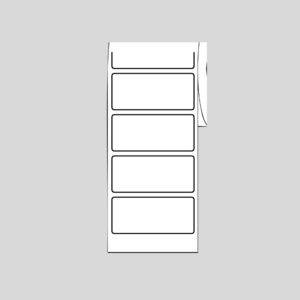 White, 2.2" x 1.1", All Purpose
