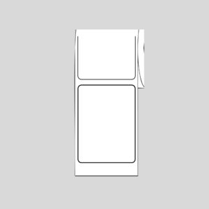 White, 2.2" x 3.0", All Purpose