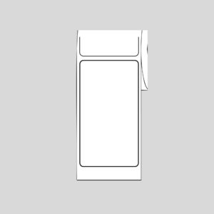 White 2.2" x 4.0", All Purpose