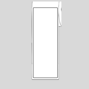 White 2.2" x 8.0", All Purpose
