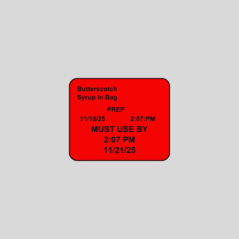 Red, 1.2" x 1.1", All Purpose - Image 2