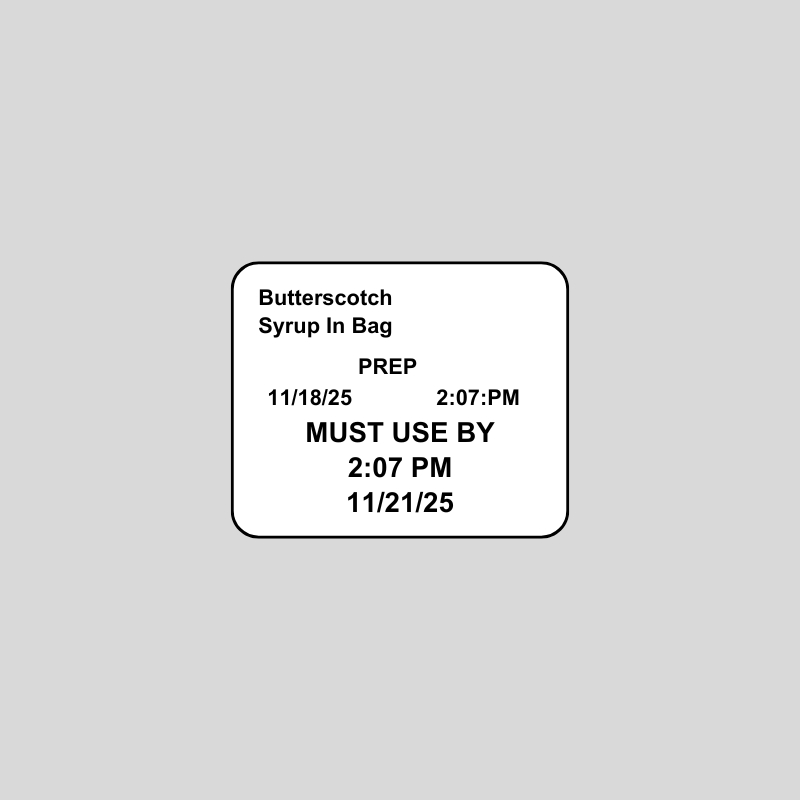 White, 1.2" x 1.1", Removable - Image 2