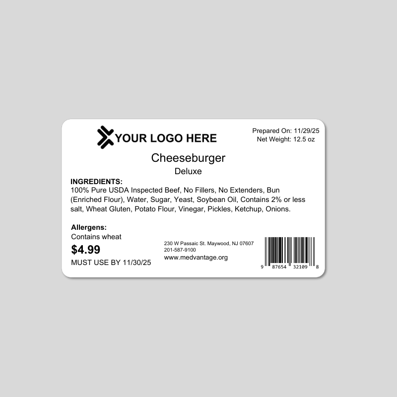 White 2.2" x 4.0", All Purpose - Image 2