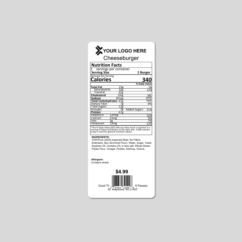 White 2.2" x 6.0", All Purpose - Image 2