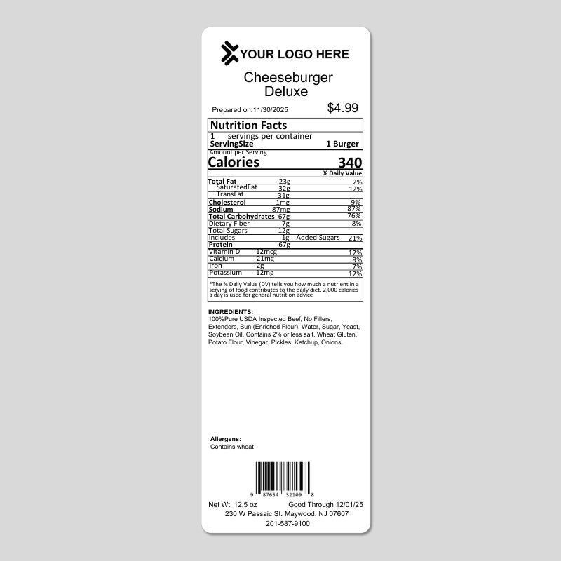 White 2.2" x 8.0", All Purpose - Image 2