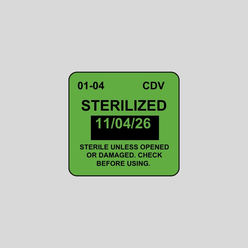 Green, 1.2" x 1.1", Autoclavable - Image 2