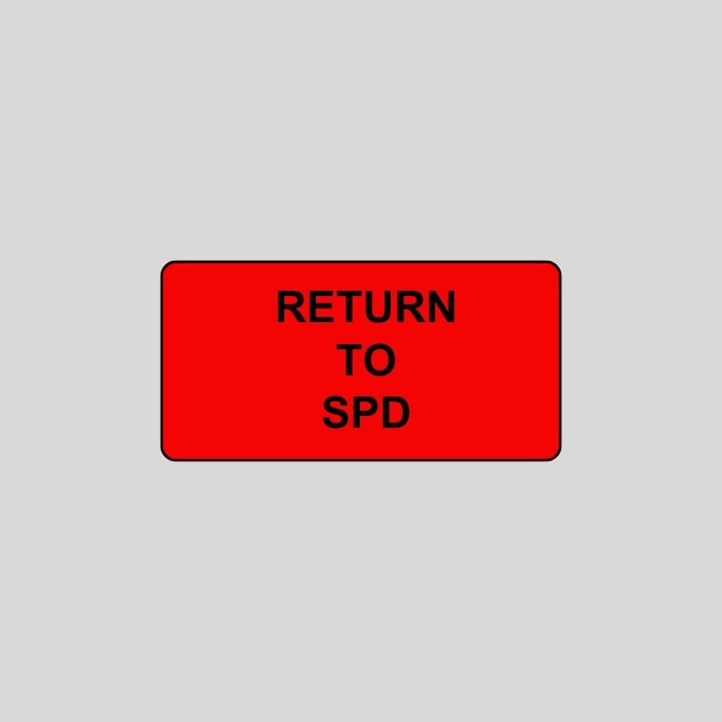 W Red, 2.2" x 1.1", Autoclavable - Image 2