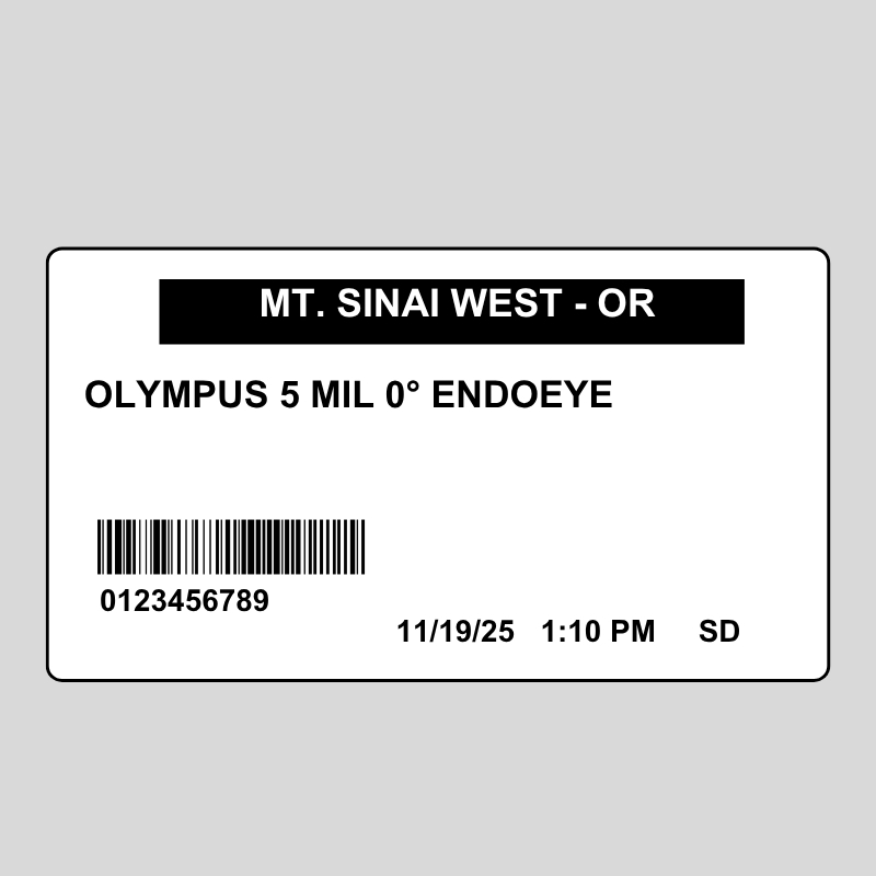 White, 2.0" x 4.0", Autoclavable - Image 2